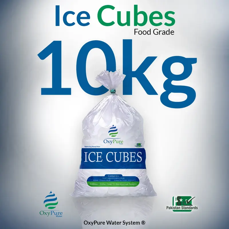 10kg ice cubes