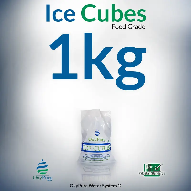 1kg ice cubes