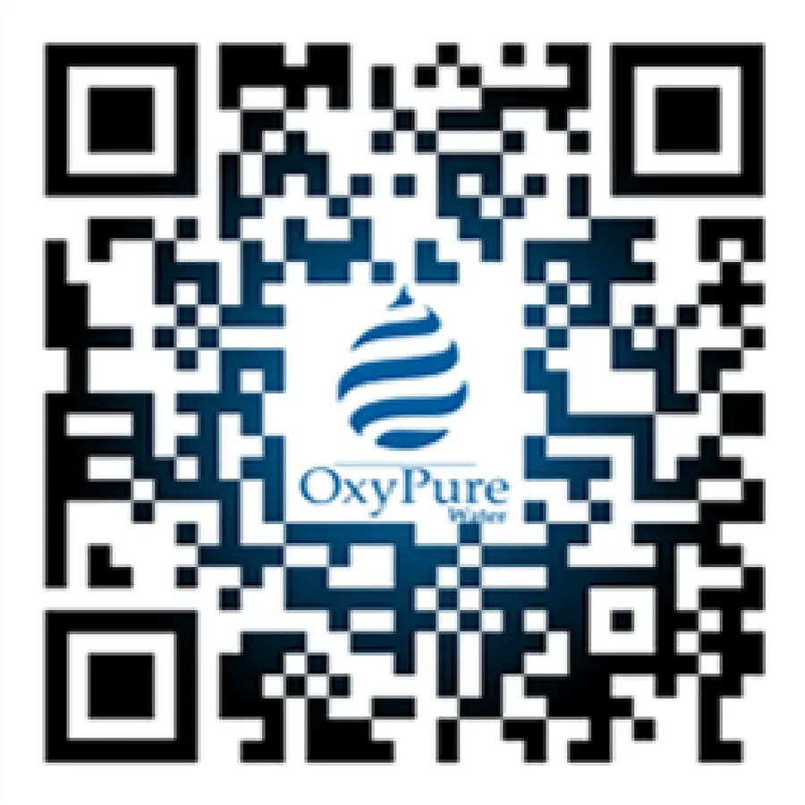 WhatsApp QR code for OxyPure orders